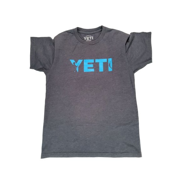 Yeti Shirts Yeti Coolers Ss Tshirt Gray Mens Sz M Poshmark