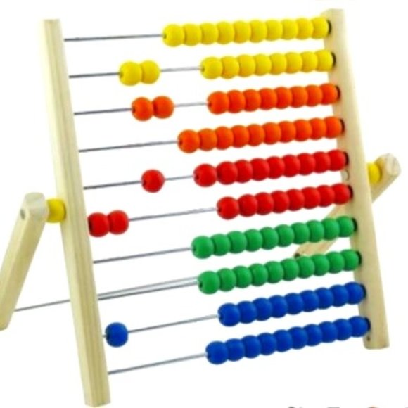 IKEA Toys Ikea Wooden Abacus Educational Counting Multicolor Toy 0