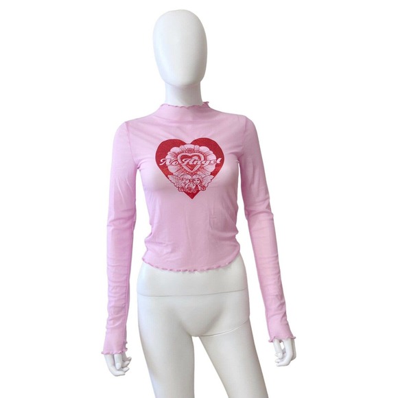 Urban Outfitters Tops Urban Outfitters Sheer Mesh Top Size Medium