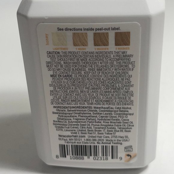 KeraColor Hair Kera Color Clenditioner Prevent Fading Honey Conditioning Cleanser 355ml