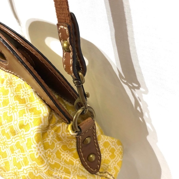 Fossil Bags Fossil Crossbody Purse Mustard Yellow Color Poshmark