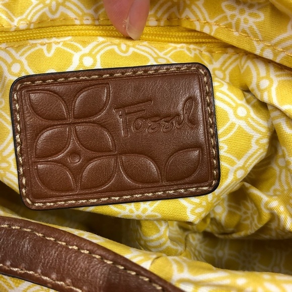 Fossil Bags Fossil Crossbody Purse Mustard Yellow Color Poshmark