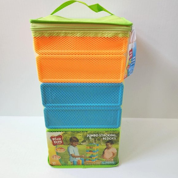 Play Day Toys Play Day Jumbo Stacking Plastic Block Set 3 Outdoor