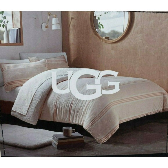 Bedding New Ugg Devon 2 Pc Duvet Set La Sunset Stripe Full Queen New Poshmark