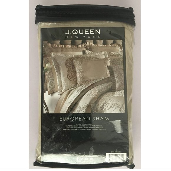 J. Queen Bedding Nwt New J Queen New York Euro Sham La Scala 0 Polyester Msrp 50 Poshmark