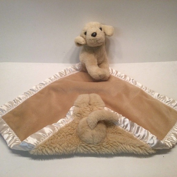My Banky Toys My Banky Britta Baby Lovey Security Blanket Puppy Dog