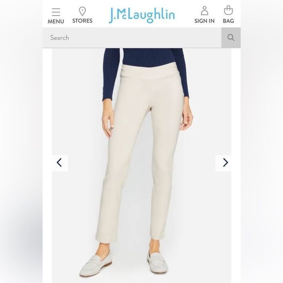 J. McLaughlin Pants & Jumpsuits J Mclaughlin Masie Pants In Stone