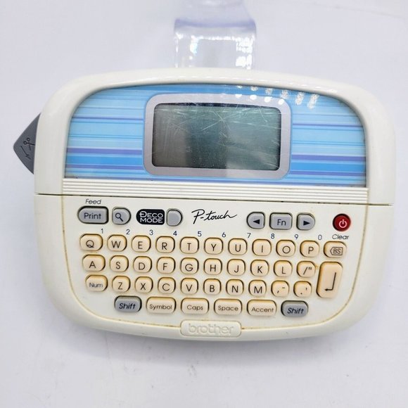 Brother Office Brother Label Maker Battery Operated Machine Tested