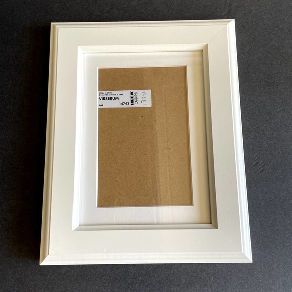 IKEA Accents New 5 Ikea White Frames With Mat Virserum 4x6 Wood