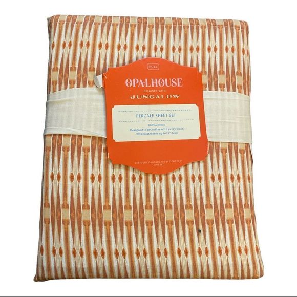 Opalhouse Bedding Printed Cotton Percale Sheet Set Opalhouse Designed With Jungalow Poshmark
