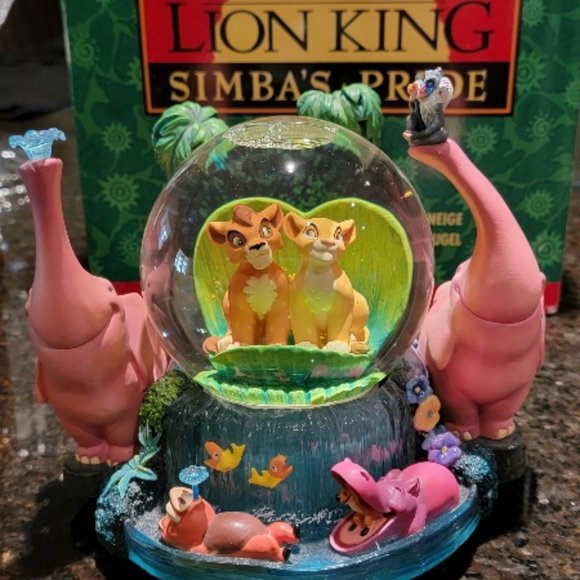 Disney Simba Pride Snow Globe Other Vintage Disney Lion King Simbas