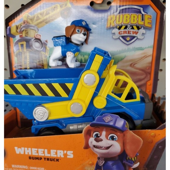 Paw Patrol Toys Paw Patrol Rubble Crew Wheelers Dump Truck Figure