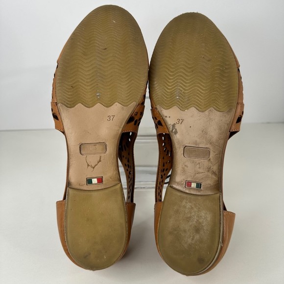 Spring Step Shoes Spring Step Theone Oxford Shoes In Cognac Laser