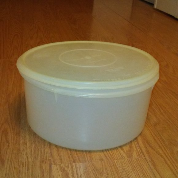 Tupperware Kitchen Large Vintage Tupperware Container Food Storage