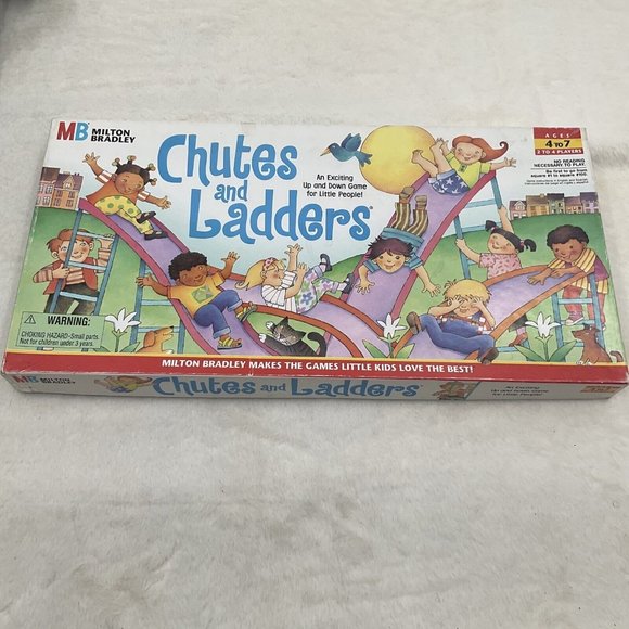 Milton Bradley Toys Vintage 997 Chutes And Ladders Board Game 10