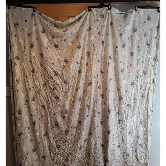 L.L. Bean Bedding Ll Bean Cotton Flannel Full Button Duvet Cover