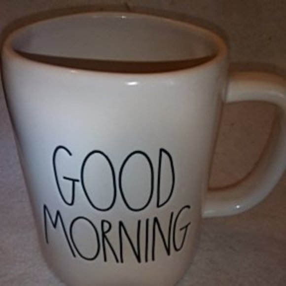 Rae Dunn Kitchen Rae Dunn White Good Morning Mug New 8 Ounces 5