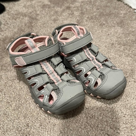 Cat & Jack Shoes Toddler Cat Jack Afton Hiking Sandals Gray And
