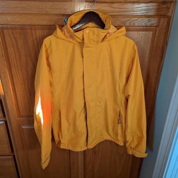 L.L. Bean Jackets & Coats Vintage Ll Bean Yellow Rain Jacket Coat