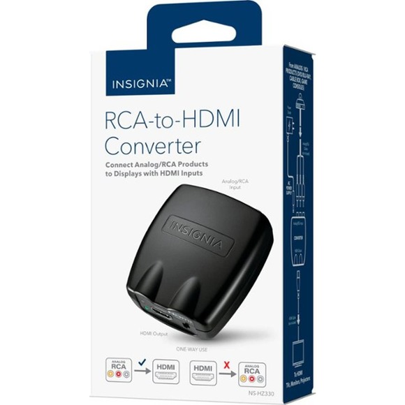 Insignia™ Other Insignia Rca To Hdmi Converter Black Poshmark