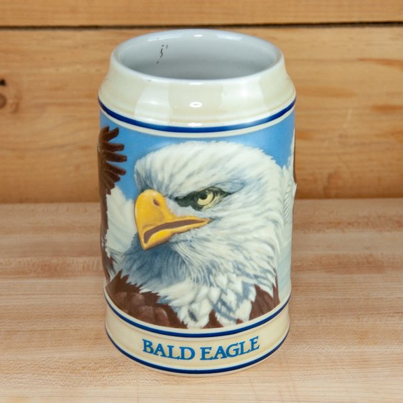 Vintage Dining Vintage 8s Anheuserbusch Endangered Species Bald