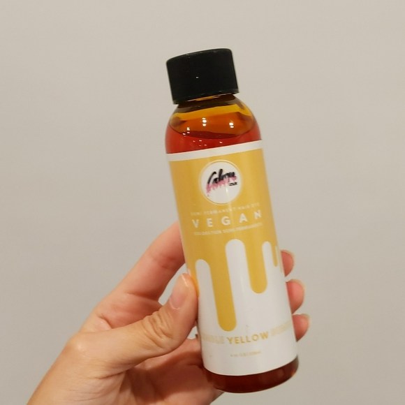 calore Hair Bumble Yellow Vegan Semi Permanent Hair Dye Calore