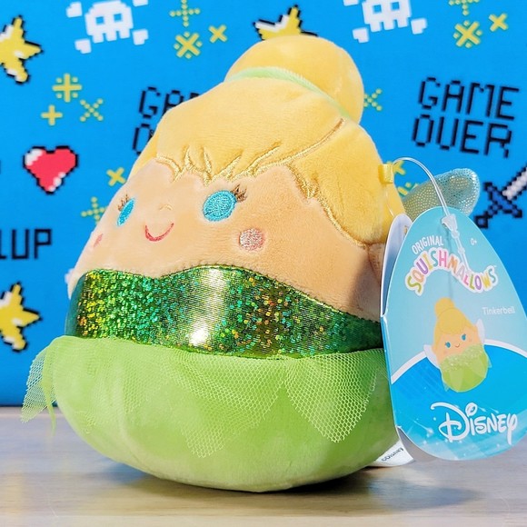 Squishmallows Toys Squishmallow Tinkerbell The Fairy 5 Peter Pan