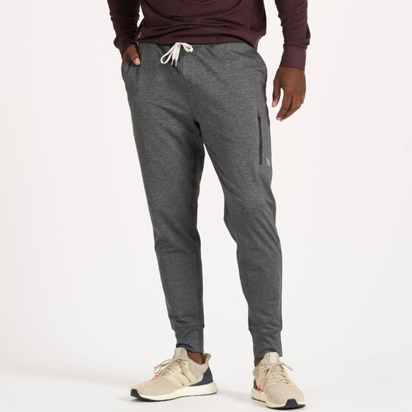 Vuori Pants Vuori Sunday Performance Jogger Charcoal Grey Large
