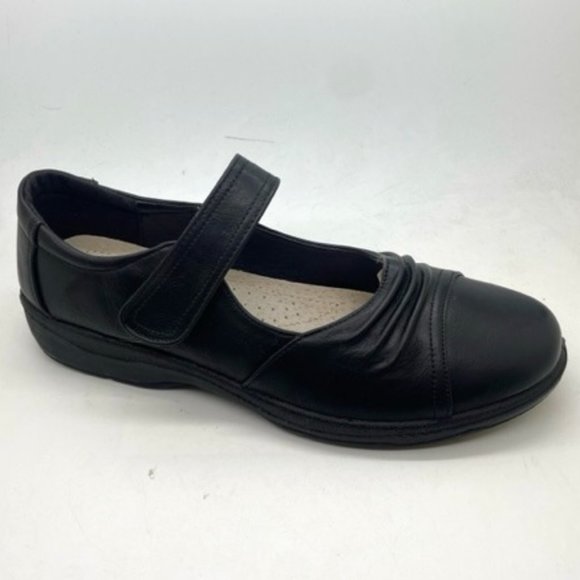 LORELLA Shoes Ladies Shoes Lorella Kerry Black Mary Jane Shoe