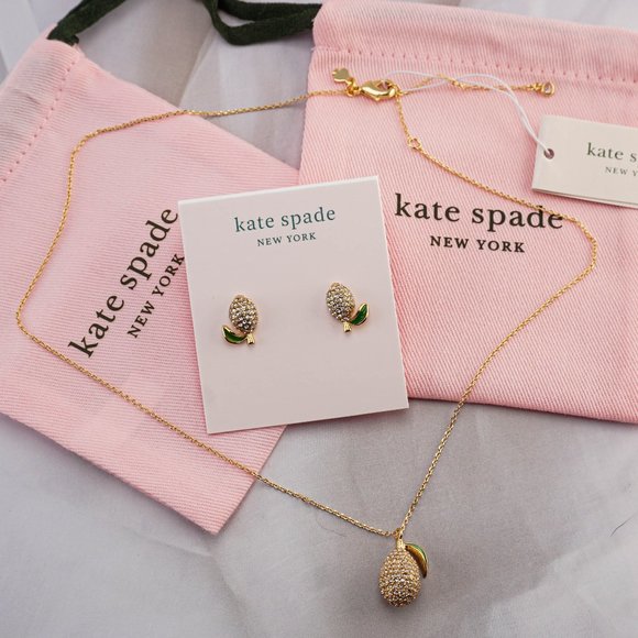 kate spade Jewelry Set Of 2 Kate Spade Picnic Perfect Lemon