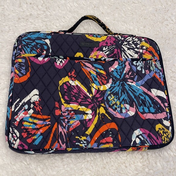 Vera Bradley Accessories Vera Bradley Navy Flutter Butterfly Hobo