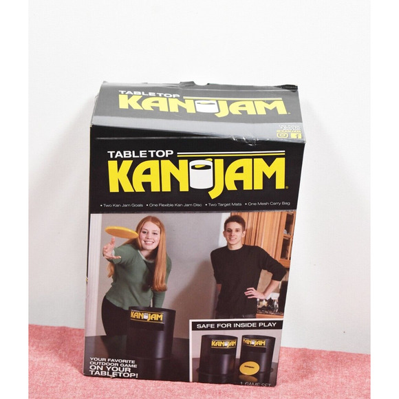 Kanjam Games Tabletop Kan Jam Outdoor Indoor Disc Throwing Game