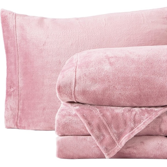Bedding Soft Micro Fleece Sheets Set 3 With Extra Deep Pockets Extra