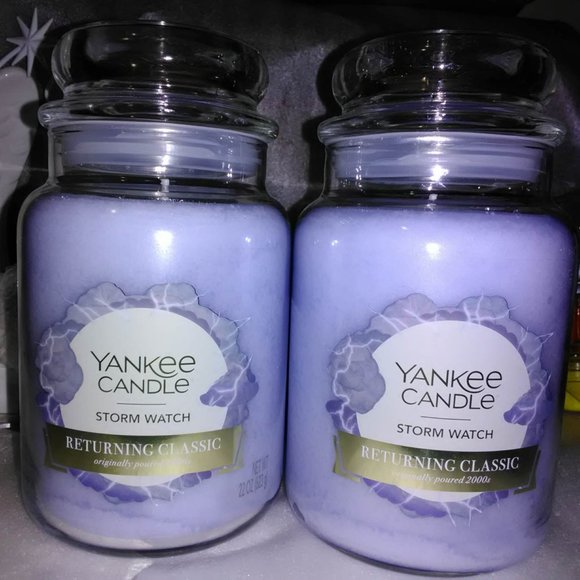 Yankee Candle Accents Yankee Candle Storm Watch Returning Classic