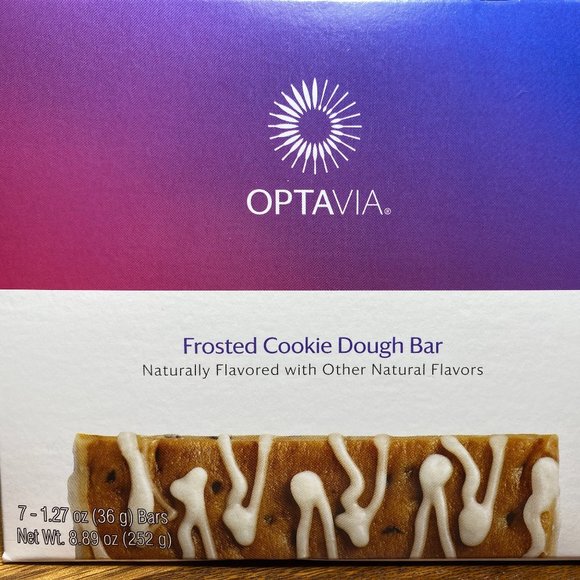 OPTAVIA Other Optavia Frosted Cookie Dough Bar New In Box 7 Bars