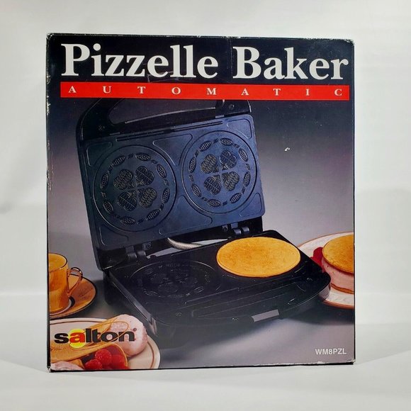 Salton Kitchen Salton Pizzelle Automatic Maker Model Wm8pzl
