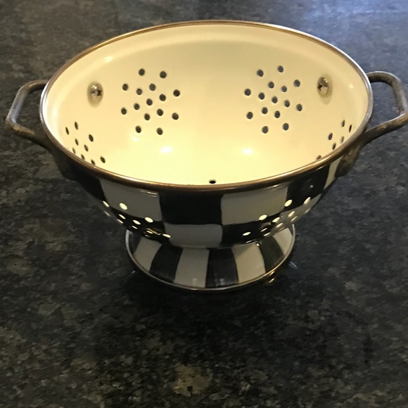 MacKenzieChilds Kitchen Makenzie Childs Courtly Check Small Enamel