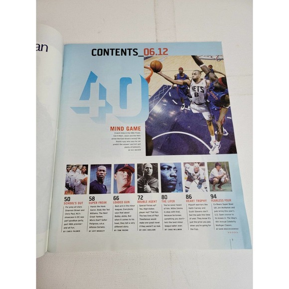 ESPN Other Vintage Sports Magazine Espn Kmart Kenyon Martin Mind Of