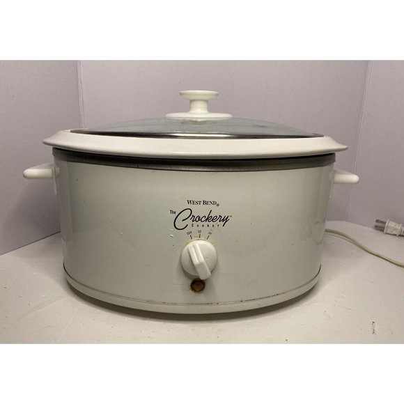 West Bend | Kitchen | West Bend Crockery Slow Cooker 3 Qt Oval Crock