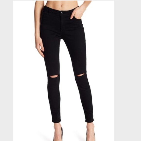 Lepore Jeans Nwt Lepore Gramercy Black Skinny Demin