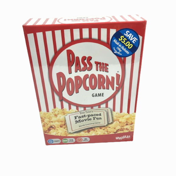 Wiggles Games Pass The Popcorn Game Fast Paced Movie Trivia Party