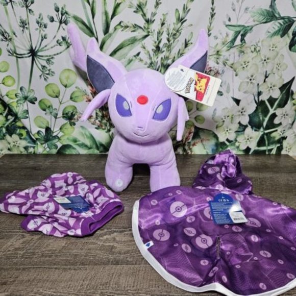 BuildABear Toys Build A Bear Espeon Pokemon Eeveelution Poshmark