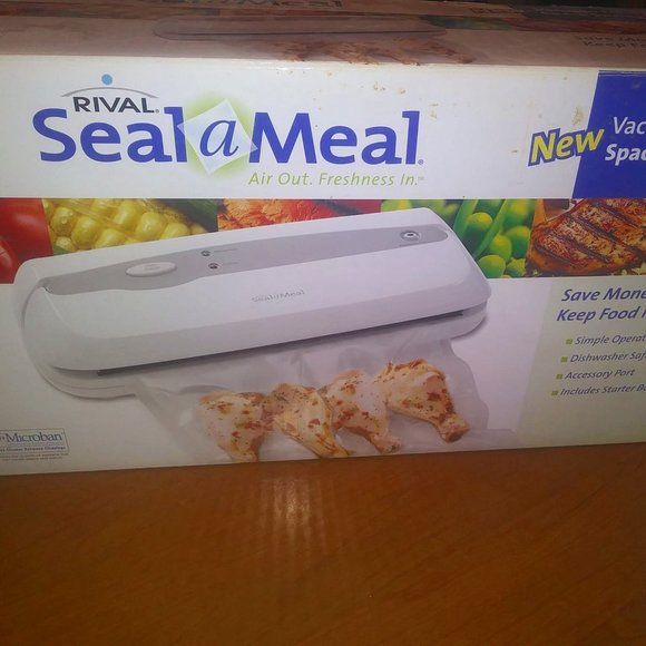 Rival Kitchen Rival Seal A Mealvs6 Vacuum Sealer Perfect Condition In Box Poshmark