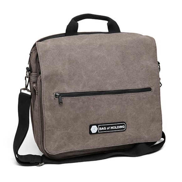 Thinkgeek Bags Thinkgeek Dnd Bag Of Holding Canvas Messenger Laptop Bag Poshmark