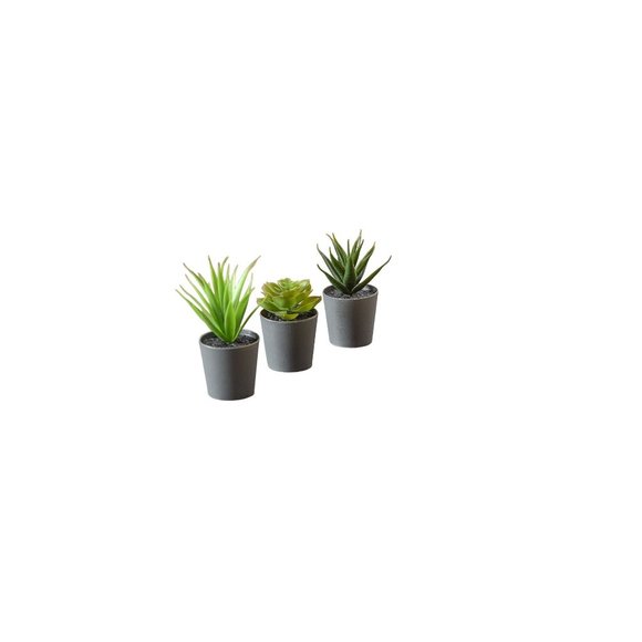 Accents Hejdeco Artificial Small Succulent Plants Set Of 3 Mini Faux