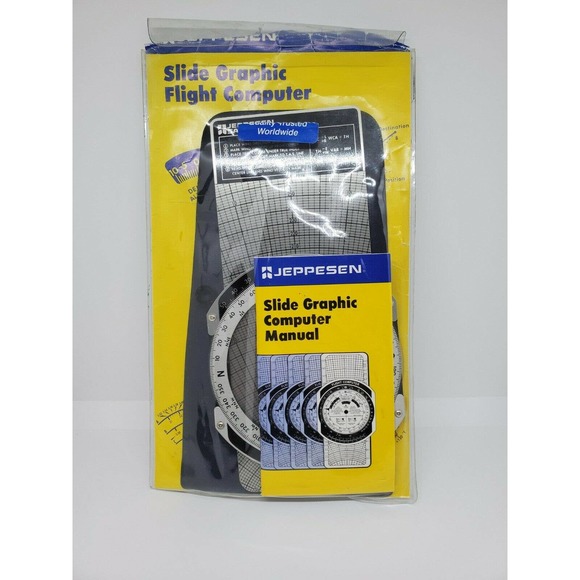 jeppesen Other Jeppesen Slide Graphic Computer Manual With Flight