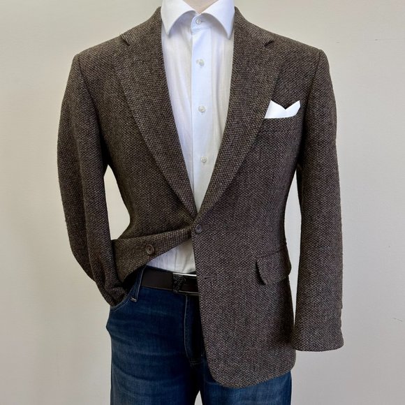 Lands' End Suits & Blazers Land End Harris Tweed Mens Blazer Sport