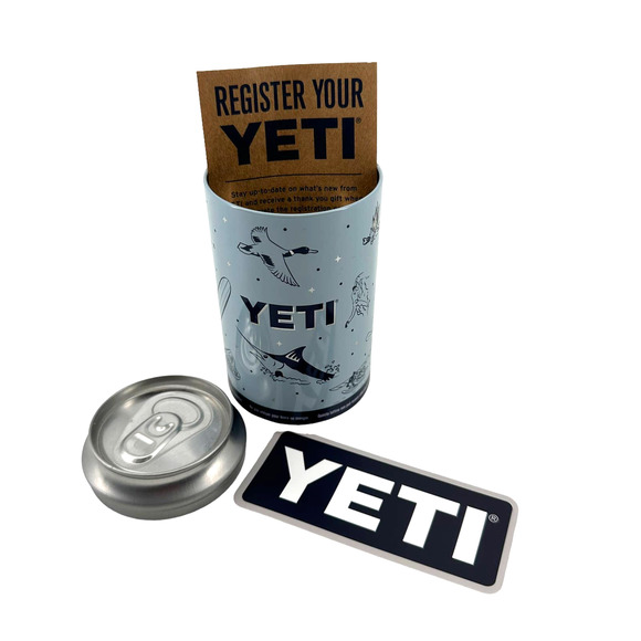 Yeti Kitchen Yeti Stash Can Limited Edition Canister And Logo