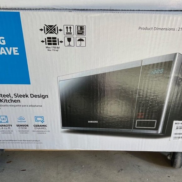 Kitchen Samsung 14 Cu Ft Countertop Microwave Stainless Steel Poshmark
