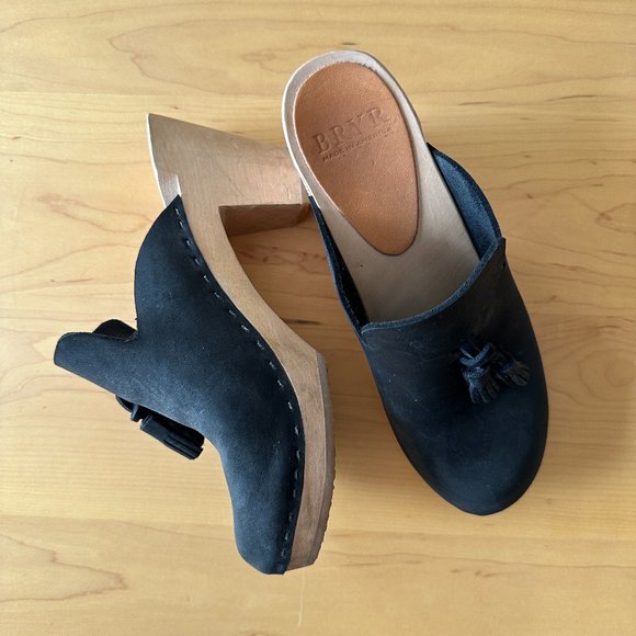 Bryr Shoes Rare Bryr Studio Maggie Clog High Heel Size 36 Poshmark